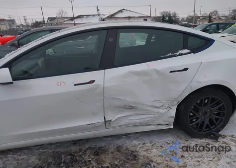 2025 Tesla Model 3 Long Range All-Wheel Drive из США, поврежденный, VIN 5YJ3E1EB6SF876848